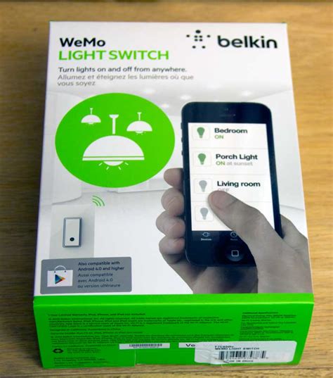 wemo switch metal cable box|wemo light switch no wire.